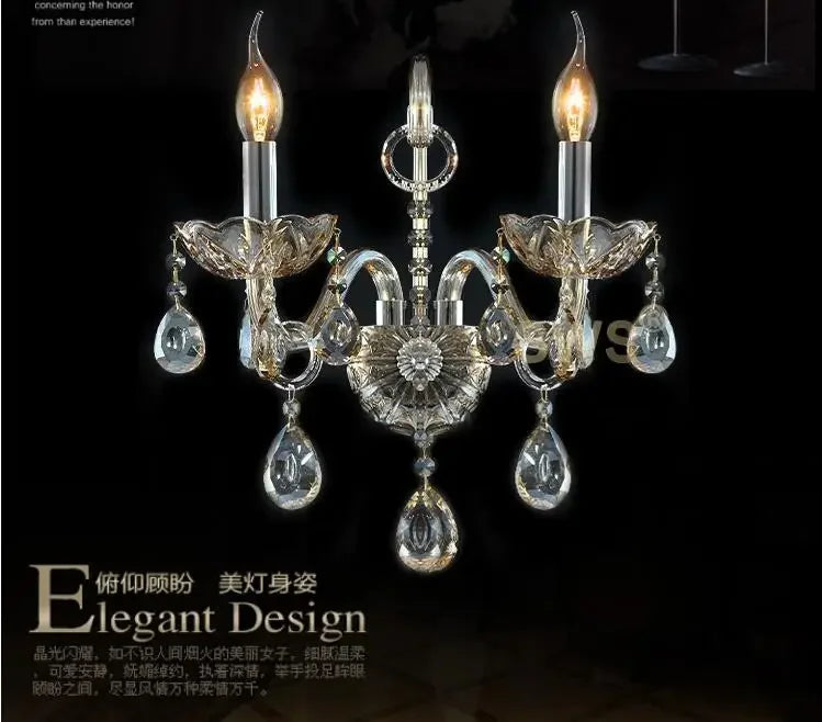 New Modern Big Lustres Chandelier 100% K9 Crystal Luxury Large Home Decoration Gold/Cognic/Clear Lighting Fixture