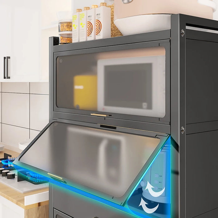 Locker Kitchen Cabinets Livingroom Sideboard Glass Display Hallway Modern Sideboard Showcase Muebles De Cocina Home Furniture