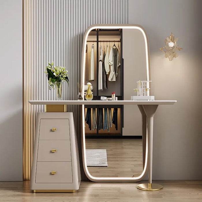Charm Classic Dressing Table Multifunctional Woman Drawer Dressing Table Nordic Makeup Table Coiffeuses De Chambre Furniture