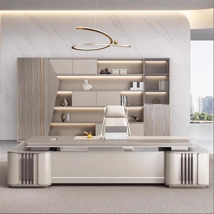 Vanity Conference Desk Organizer Executive Work Writing Office Desk Students Modern Storage Mesa De Escritorio Office Furniture