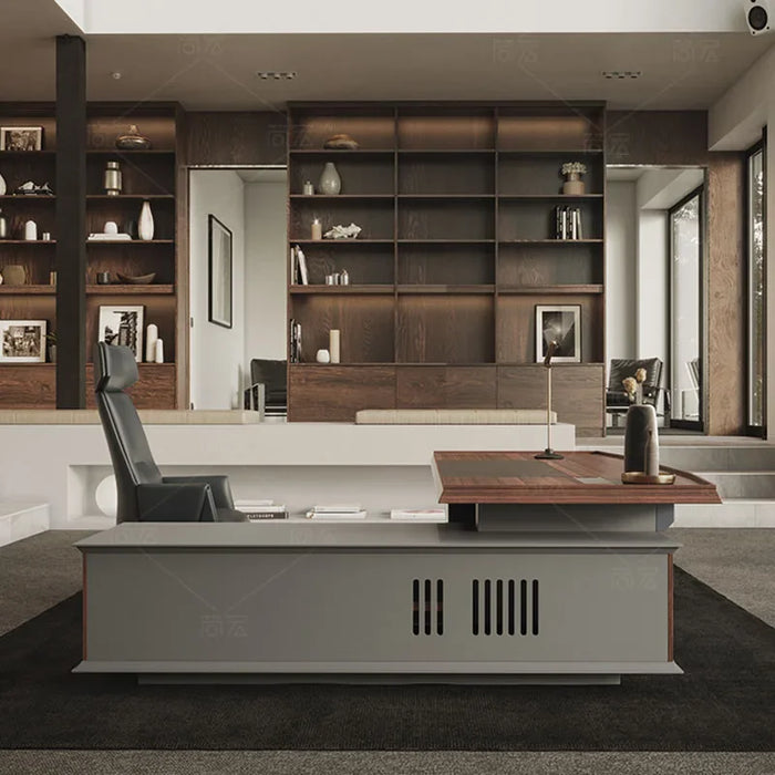 Workflow Desktop Office Desk Corner Executive Makeup Laptop Coffee Meeting Office Desk Stand Scrivania Angolare Furniture HDH