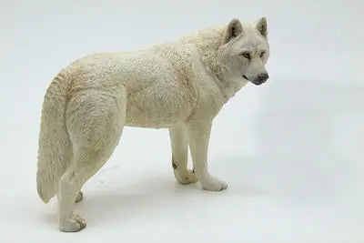 1:6 Prairie Wolf Model High-end Birthday Gift Car Interior Decoration Home Decoration Super Simulation