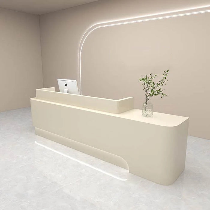 Supermarket Lectern Reception Desk Counter Store Information Nail Conference Reception Desk Luxury Mostrador Luxury Furniture