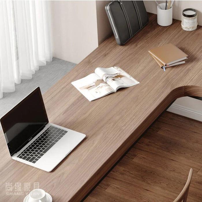 Solid Wood Corner Desk Table Bedroom Kids Study Rack Shelf Desk Table Planner Aesthetic Meuble Bureau De Chambre Home Furniture