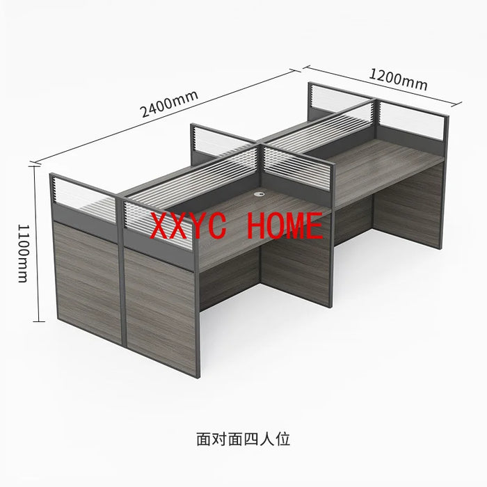 Executive Workbench Office Desk Combination Simplicity Modern Clerk Office Desk Storage Computer Escritorio Furniture QF50OD