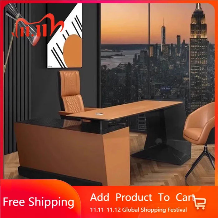 Conference Study Desk Organizer L Shaped Vanity Reception Office Desk Corner Executive Storage Escritorios De Oficina Furniture