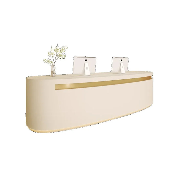 Counter Executive Reception Desks Vanity Office Restaurant Shop White Front Reception Desk Beauty Escritorio Salon Furniture