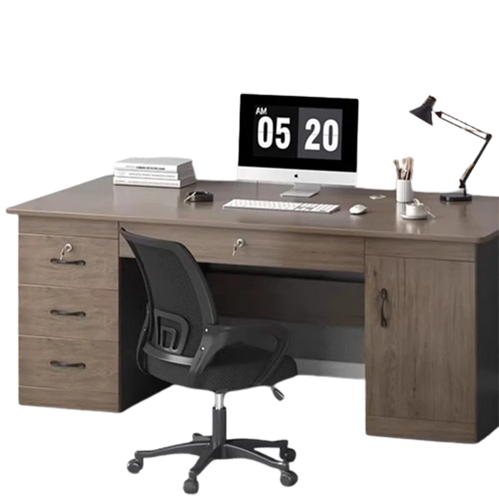 Modern Low Price Office Table Large Big Elevation Writing Drawers Office Table Executive Desk Escritorios De Oficina Furniture