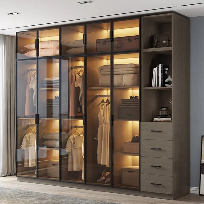 Luxury Organizer Clothes Closet Storage Underwear Partition Hanging Wardrobe Bedroom Clothing Armario De Ropa Household Items
