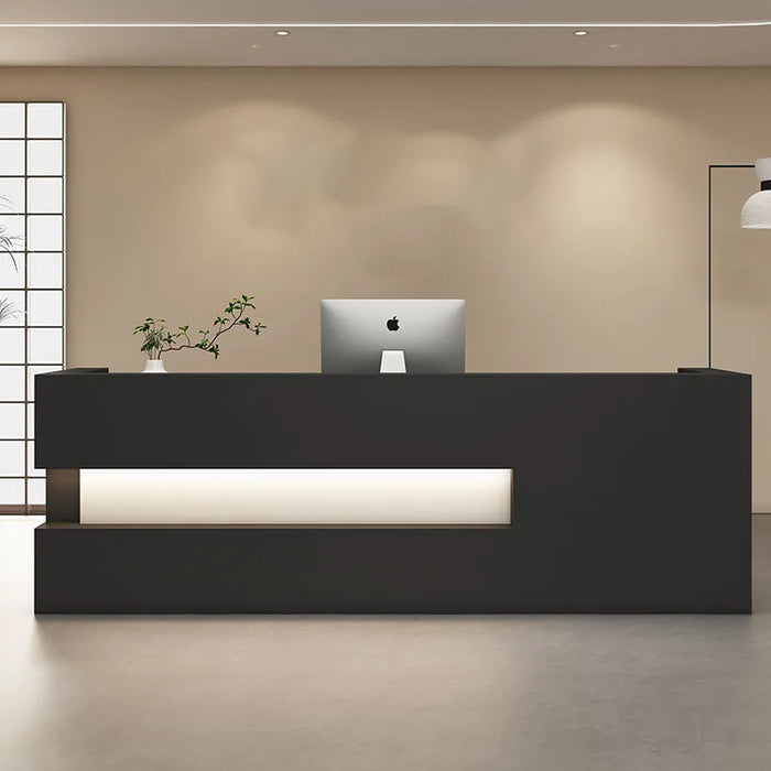 Lectern Office Reception Desk Podium Front Receptionist Pulpit Cash Counter Desk Restaurant Tables White Bureau Shop Furniture