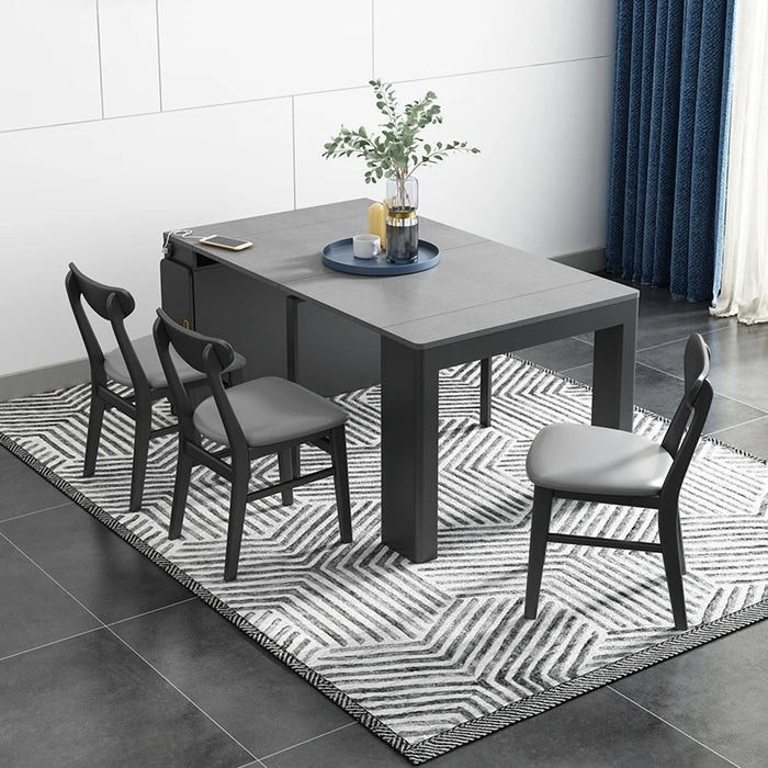 High Extendable Luxury Dining Table Waterproof Folding Nail Coffee Tables Office Computer Mesas De Comedor Kitchen Furniture