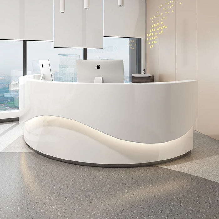 Counter Register Reception Desks Luxury Executive Modern White Reception Desks Closet Escritorios De Oficina Salon Furniture