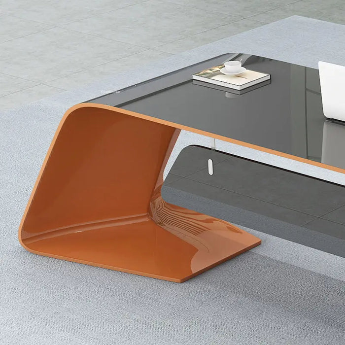 Nordic Paint Office Desks Household Study Computer Desk Modern Office Furniture Manager Table Light Luxury Fashionable Boss Desk