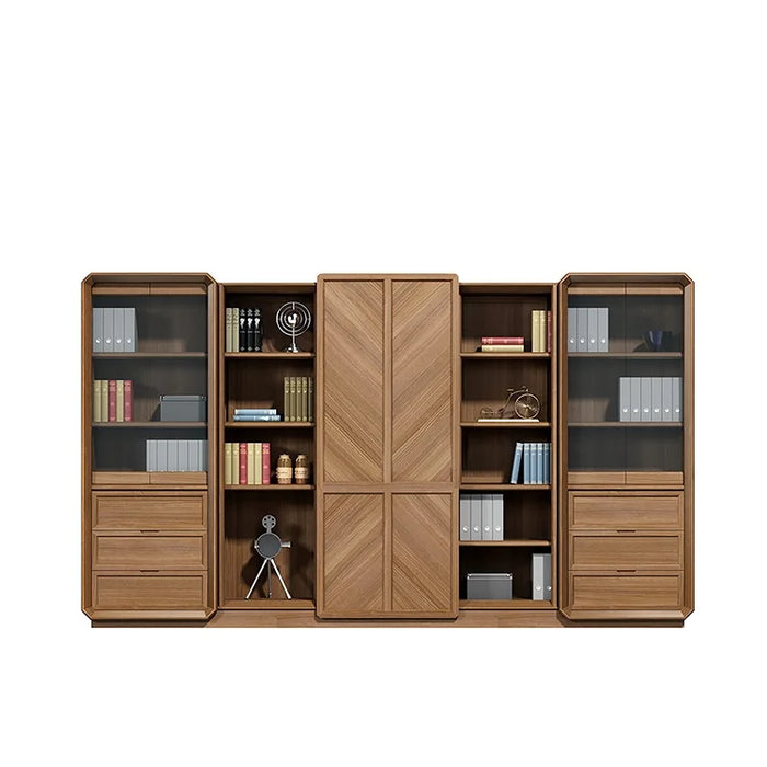 Wooden Locker File Cabinet Metal Office Furniture Cabinet