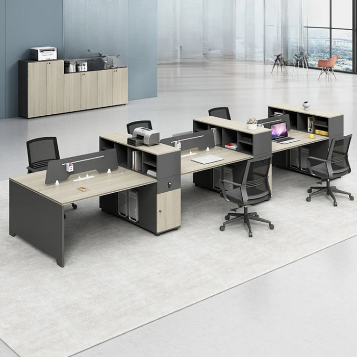 Reception Single Work Desk Simplicity Staff Makeup Study Work Desk Executive Computer Scrivania Angolare Work Furniture HD50WD