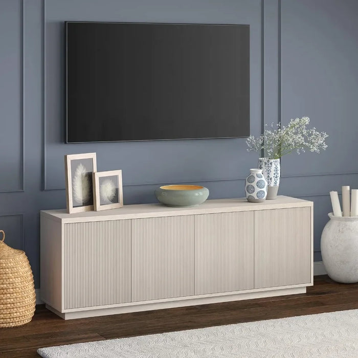 TV cabinet minimalist modern small apartment TV bracket, living room furniture retro floor standing TV cabinet
