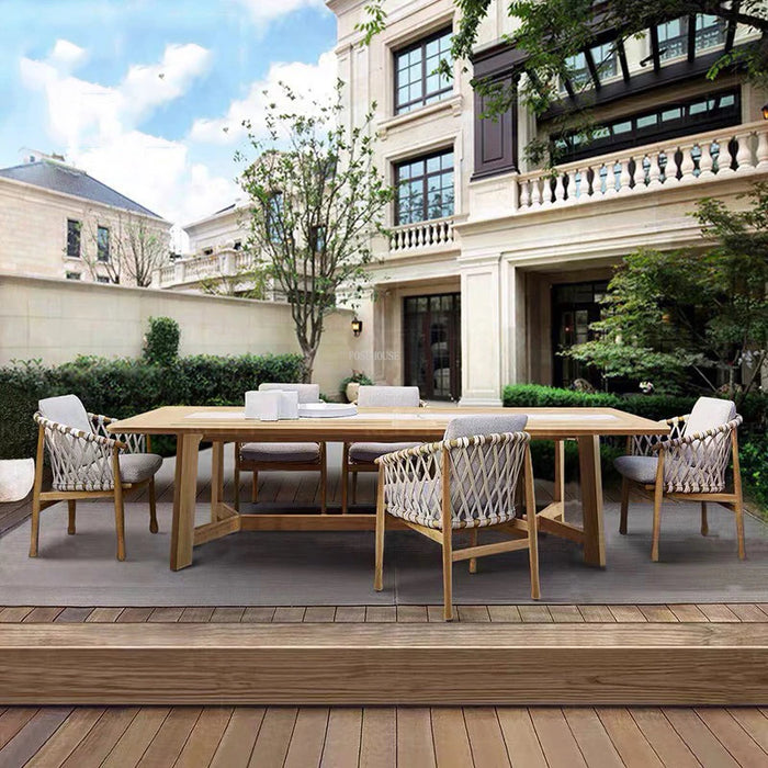 Nordic Outdoor Chairs Villa Terrace Dining Chair Outdoor Garden Furniture Camping Beach Chairs Designer Hotel Backrest Armchair