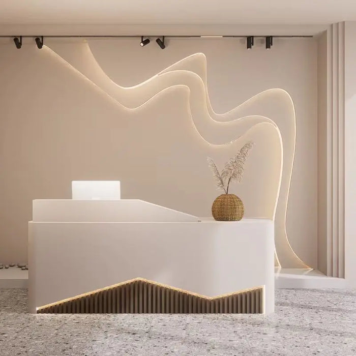 Advisory Banco Reception Desk Shop Front Desk Podium Register Conference Reception Desk Beauty Salon Schreibtisch Bar Furniture