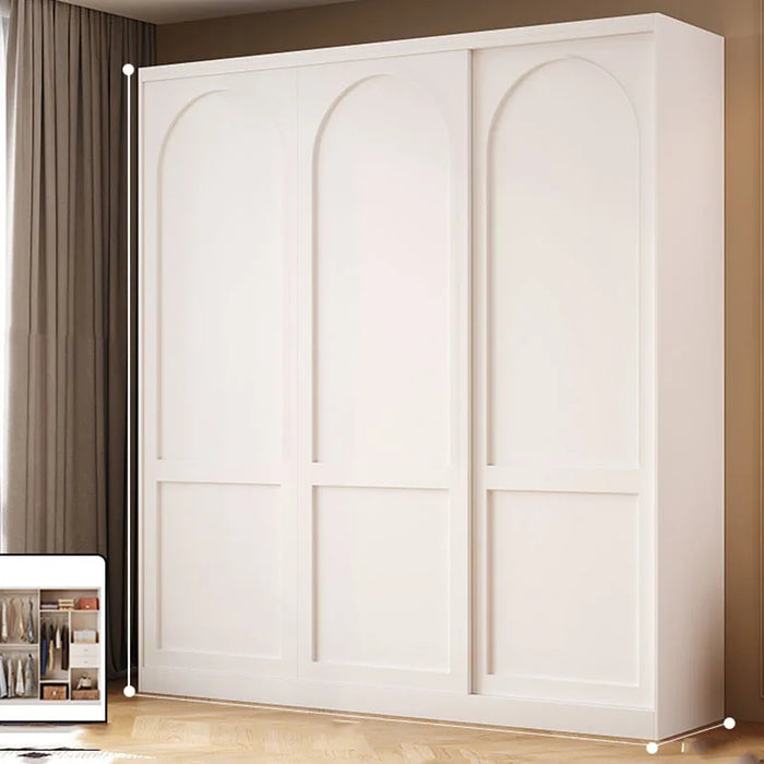 Bedroom Organizers Wardrobe Sliding Storage Hangers Divider Clothes Wardrobe Display Armoires De Vetement Home Furniture HDH