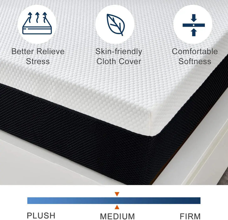 Modern family Twin/Full/Queen/King size bed mattress 8 inch 10 inch 12 inch 14 inch gel memory foam mattress, comfortable thick