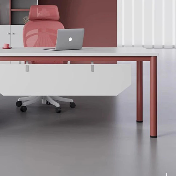 Modern Desktop Office Desk Storage Standing Computer Writing Office Desk Executive Scrivania Ufficio Lavoro Luxury Furniture