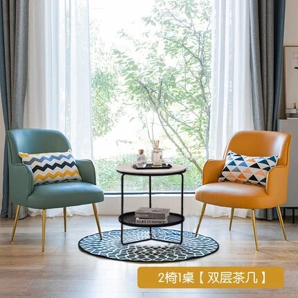 Lazy Couch Sofa Bed Luxury Single Bedroom Sofa Lounge Mini Sofas Modernos Para Sala Sofa Set Living Room Furniture LQQ10XP