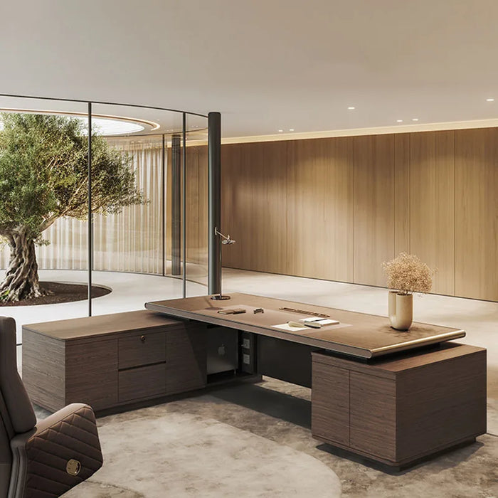Modern Work Executive Desk Office Tables Setup Console Laptop Desk Computer Table Pc Escritorios De Ordenador Home Furniture