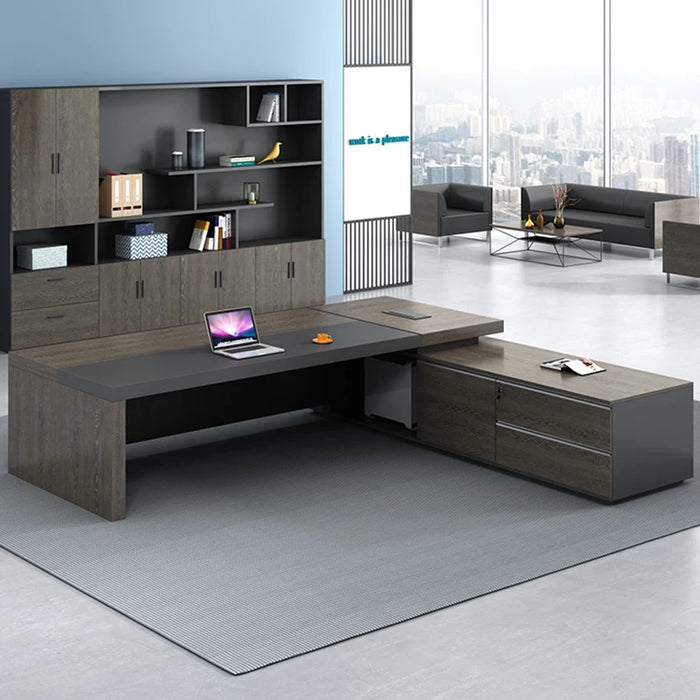 Study Gaming Desk Organizer Standing Modern Writing Reception Office Desk Vanity Executive Mesas De Computador Office Furniture