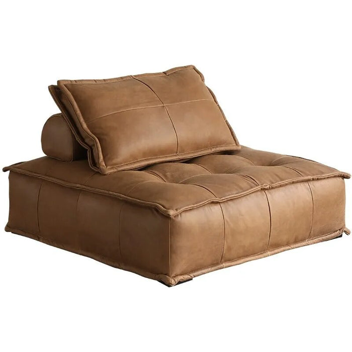 MOMO Beancurd Block Italian Cloth Sofa Single Double Small Apartment Living Room Combination Square Sofa Tatami Nordic