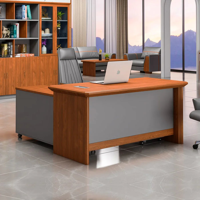 Corner Computer Desk Study Reception Writing Reception Office Desk Organizers Executive Mesa Para Compuatador Home Furniture