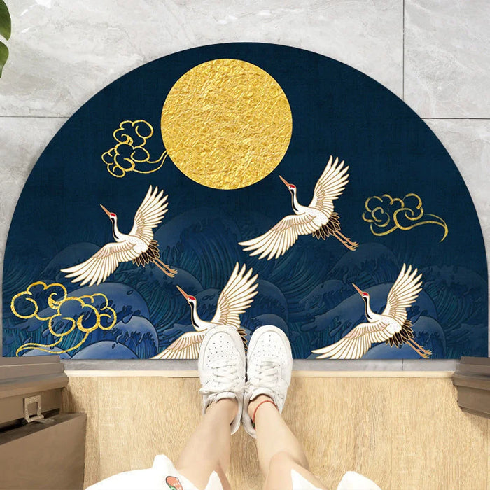 Absorbent Bathroom Mat Chinese Style Carpets for Living Room Bedroom Rug Home Decoration Kitchen Mat Floor Rugs Tapetes De Sala