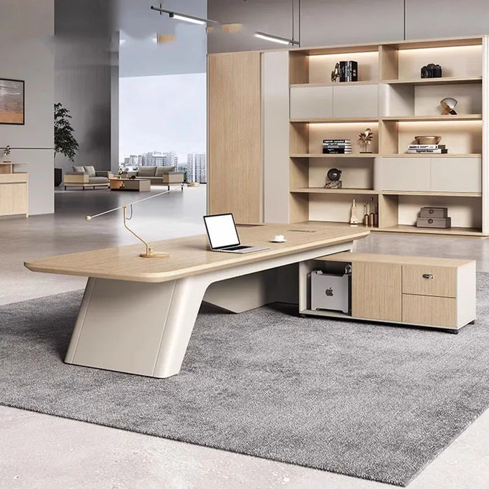 Laptop Executive Office Desk Shelf Corner Floor L Shaped Standing Computer Desks Organizers Modern Mesa De Computador Furniture