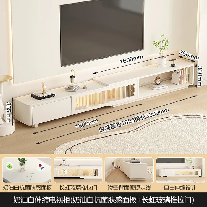 Mount Center Tv Stand Entertainment Monitor Mobile Consoles Tv Cabinet Floating White Meuble Tv Suspendu Living Room Furniture