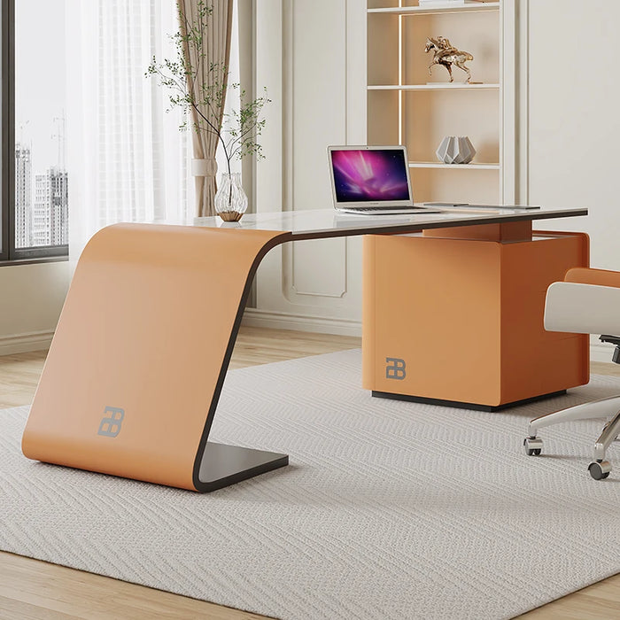 Reception Computer Desk Standing Writing Conference Executive Office Desk Drawers Organizers Escritorios De Ordenador Furniture
