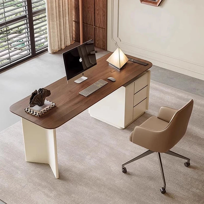 Drawers Modern Executive Desk Workstation Desktop Study Office Desk Computer Writing Escritorios De Oficina Office Furniture