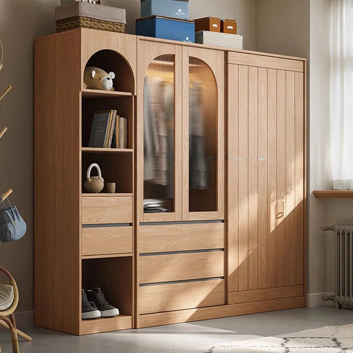 Cupboard Organizers Wardrobe Storage Clothes Space Saving Dresser Modular Drawers Wardrobe Bedroom Guarda Roupas Furniture HDH
