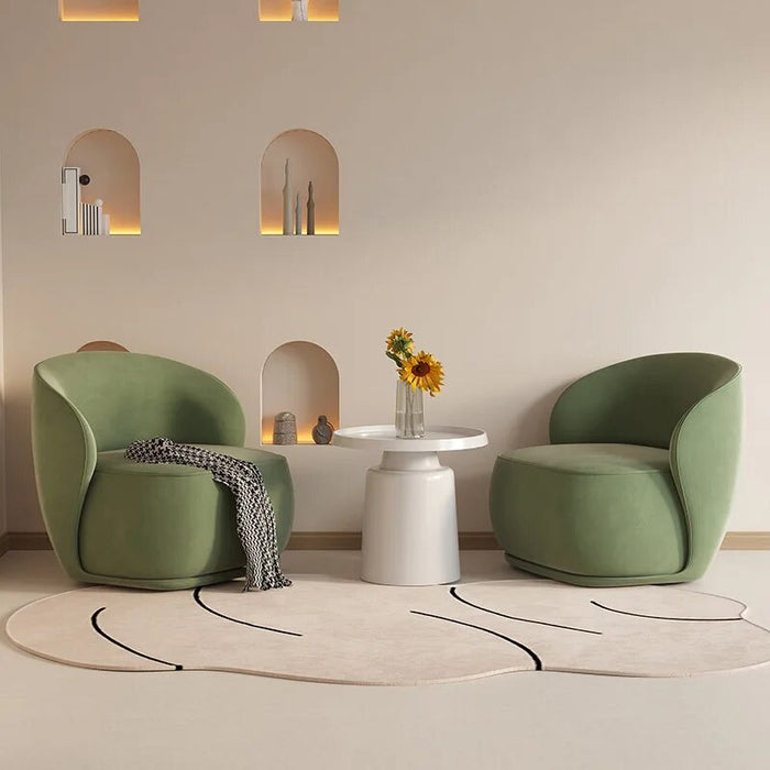 Nordic Single Sofa Chair Luxury Modern Office Living Room Sofa Set Minimalist Balcony Leisure Chairs Living Room Furniture