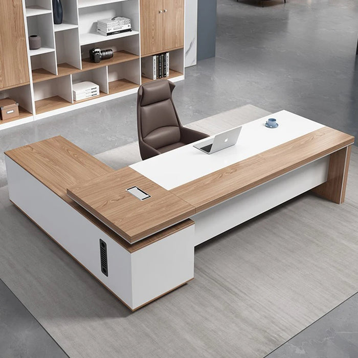 Executive Unusual Tea Office Desk Bookshelf Cheap Free Shipping Study Desks Filing Light Luxury Bureau Meuble Modern Furniture
