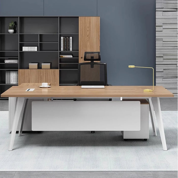 Executive Luxury Office Desk Standing Storage Bedroom Workstation Office Desk Writing Scrivanie Per Computer Modern Furniture