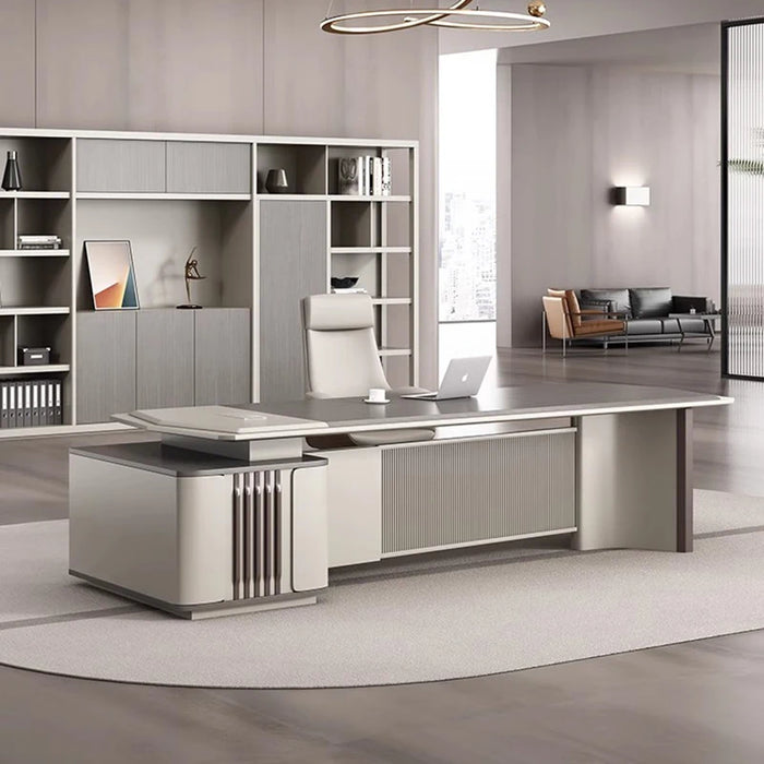 Minimalist Light Luxury Boss Office Desks Italian Design Combination Modern Office Desks Executive Computer Ordenador Furniture
