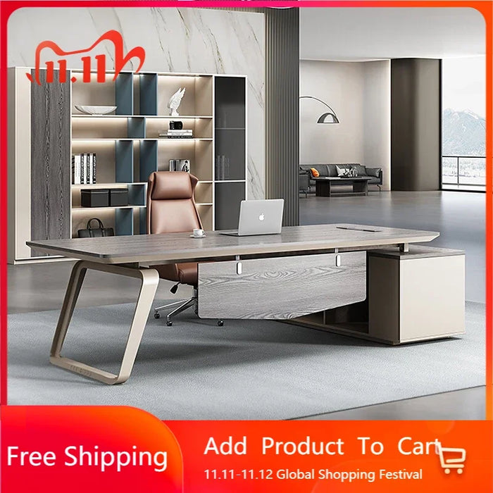 Standing Study Desk Organizer Reception Writing Computer Office Desk Corner Executive Escritorios De Ordenador Office Furniture