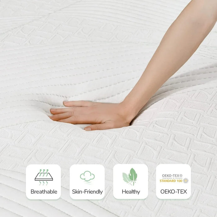 Memory Foam Mattress Queen Size 10 Inch Mattresses Cooling Queen Size Mattress in a Box for Back Pain Relief Beds and Furniture