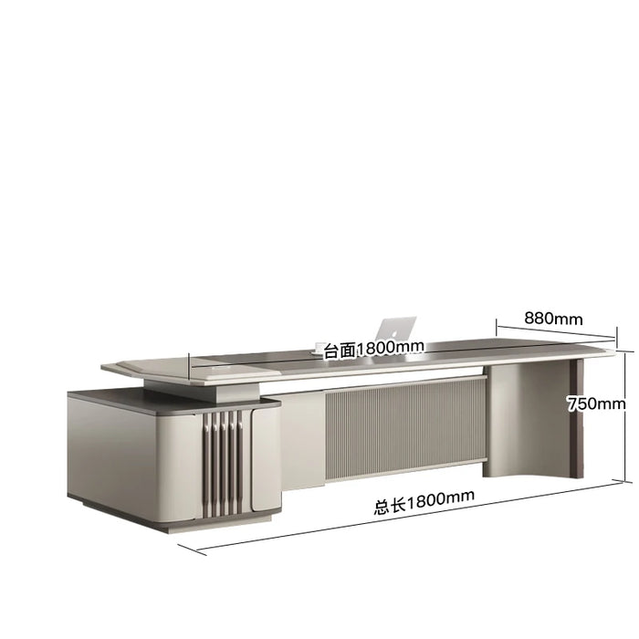 Minimalist Light Luxury Boss Office Desks Italian Design Combination Modern Office Desks Executive Computer Ordenador Furniture