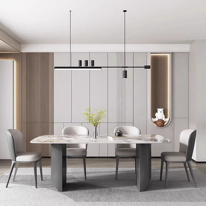 Non Slip Unique Dining Table Modern White Nordic Luxury Mobile Restaurant Tables Marble Design Mesa De Jantar Home Furniture