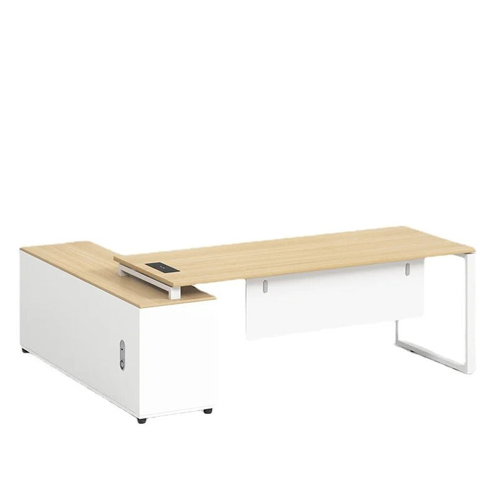Modern Writing Office Desks Floor Executive Multifunctiona Meeting Office Desks Workstation White Scrivania Angolare Furnitures