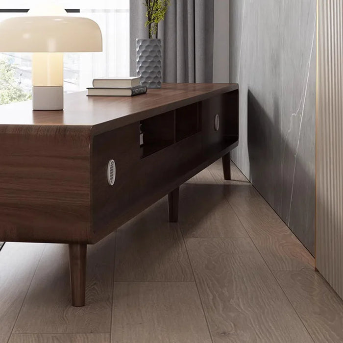 Modern Floor Wooden Standing Shelves Record Player Living Room Cabinet Mount Tv Stands Storage Roku Tv Living Room Furniture
