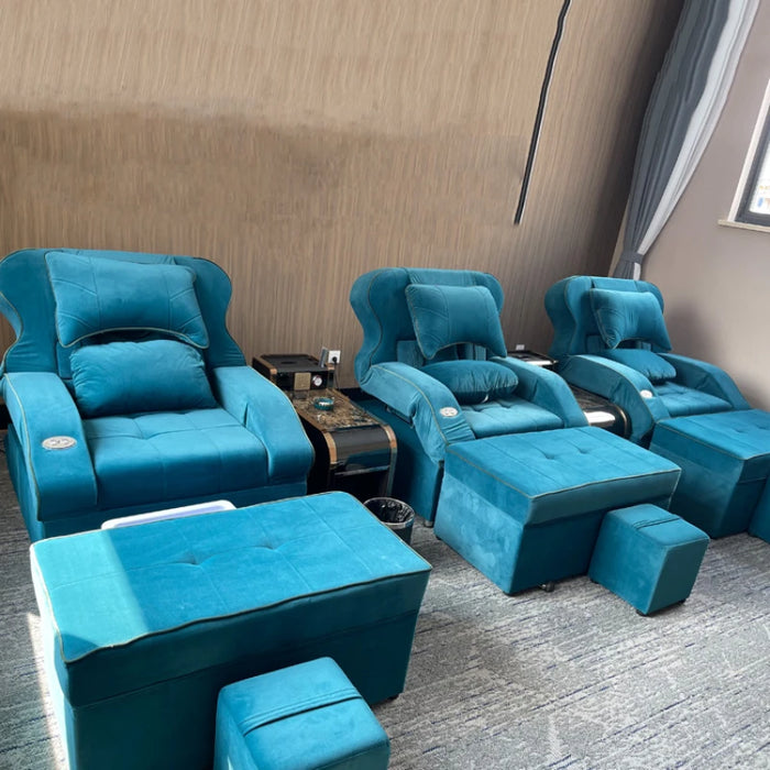 Nails Salon Pedicure Chairs Spa Manicure Pedicure Chairs Massage Lashes Table Professional Salon Electric Aesthetic ZT50PC