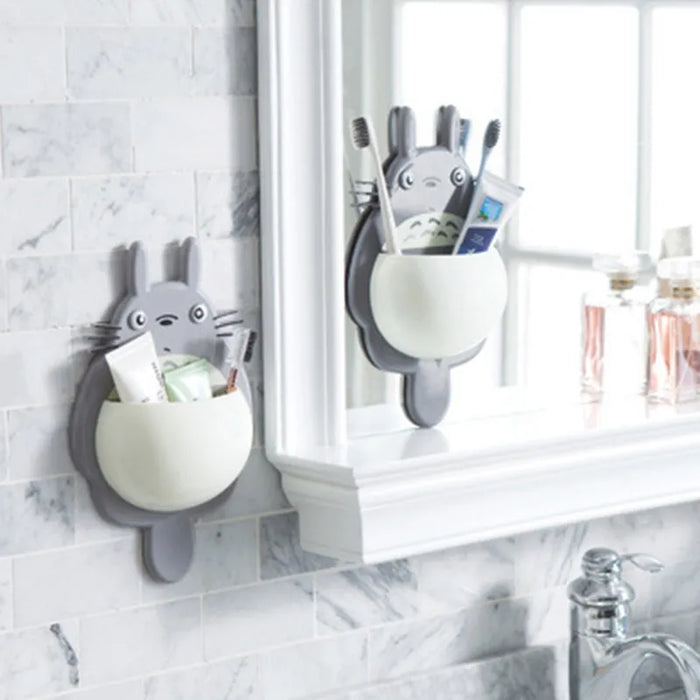 Toothbrush Wall Mount Holder - Totoro Toothbrush Holder For Wall