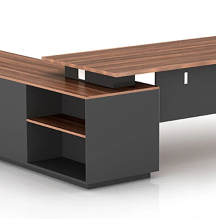 Modern Director Office Table Cheap I Shape Wooden Ceo Boss Luxury Office Furniture L Shape Executive Desk