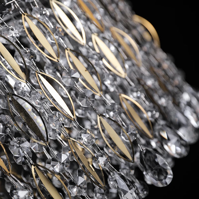 Modern Style High Quality Decorative Stainless Steel And Crystal Pendant Lighting Nordic Living Dining Room Chandeliers